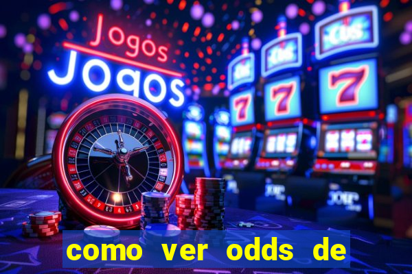 como ver odds de jogos passados